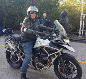 3rd August 2023: Monkey's ride to Jamberoo, Saddleback Mtn then Greenwell Point Pub for Lunch - Steve's new Triumph