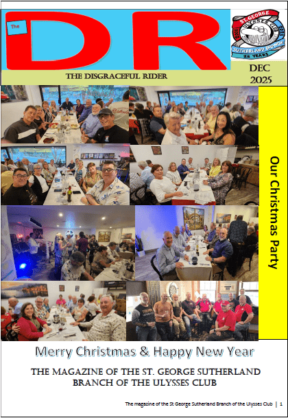 You are currently viewing 31st December 2025: Note All Future Ride Reports